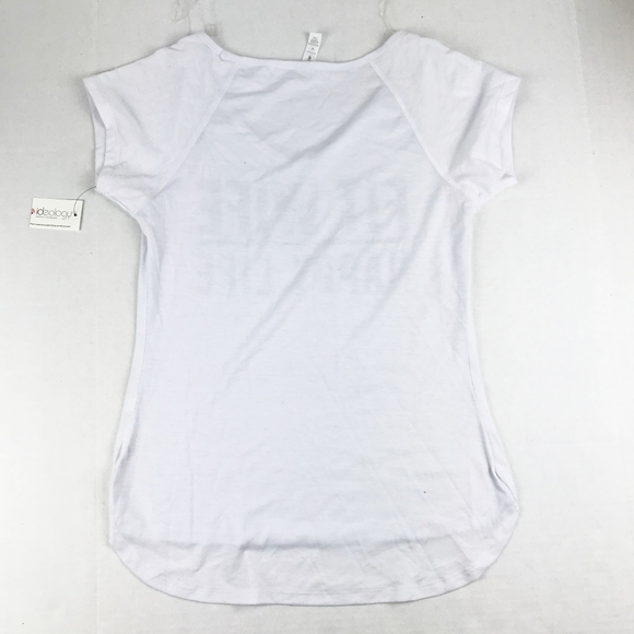 Ideology White Workout T-Shirt - Picture 4 of 4